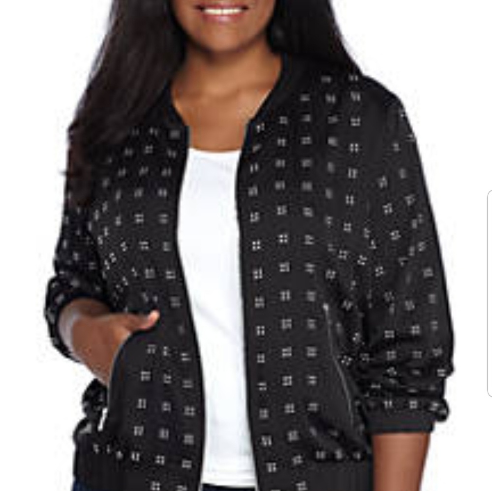 Calvin Klein Stud Bomber Jacket